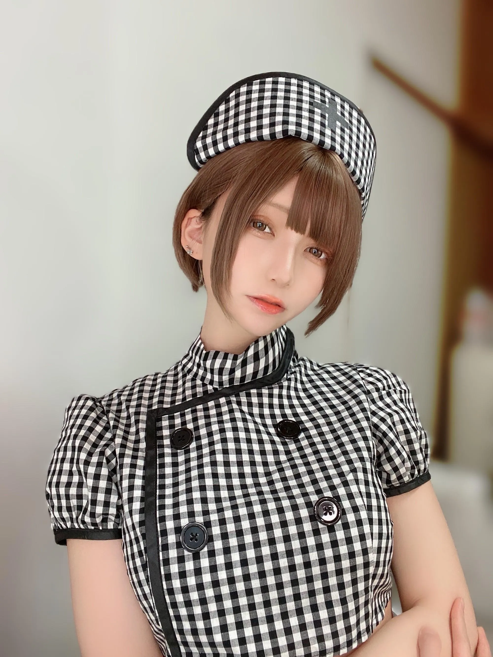 かさぎkasagi – NO.003 Fantia 2022-04月会员订阅-2022-04-17 今週はメイドのナースさんです [37P]插图3